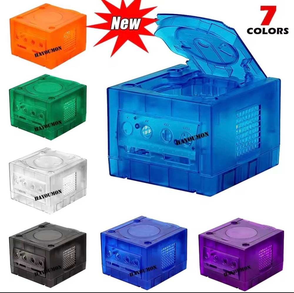 TeknoGame Console Shell Replacement Housing Kit for GameCube choose color