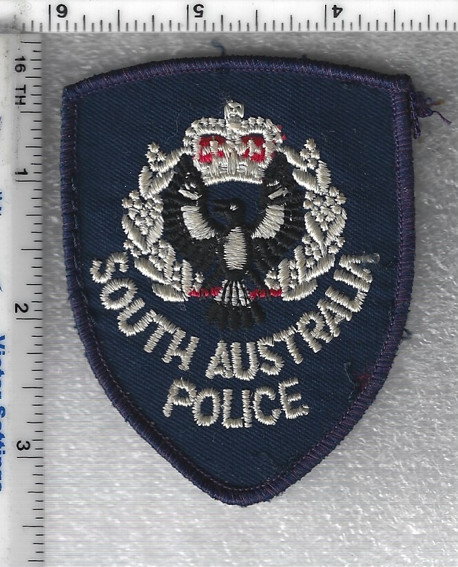 South Australia Police  Uniform Take-Off Shoulder Patch
