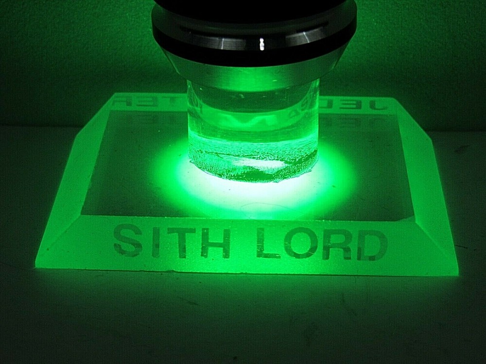 UltraSaber/ Saberforge Light Saber Custom Display Stand with Custom Etching