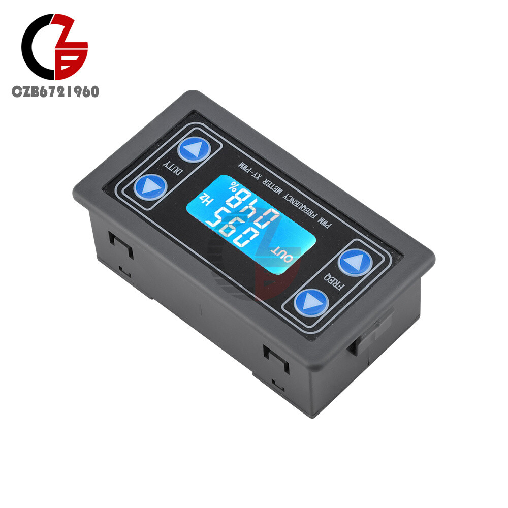 1Hz~150KHz PWM Pulse Frequency Duty Cycle Adjustable Module LCD Signal Generator