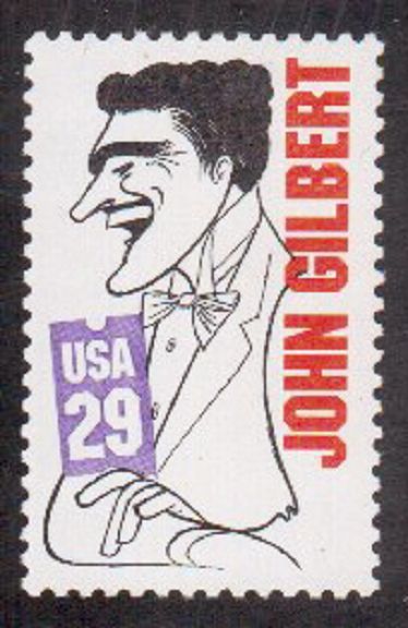Scott #2823...29 Cent...John Gilbert...2 stamps