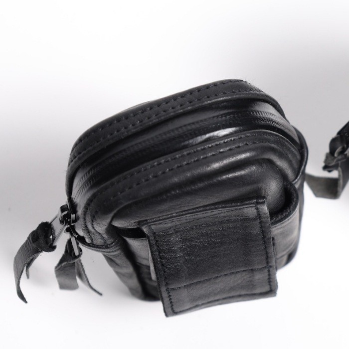 CYCLE NUT GARMENT Handle Master Bag M, Cowhide Genuine Leather