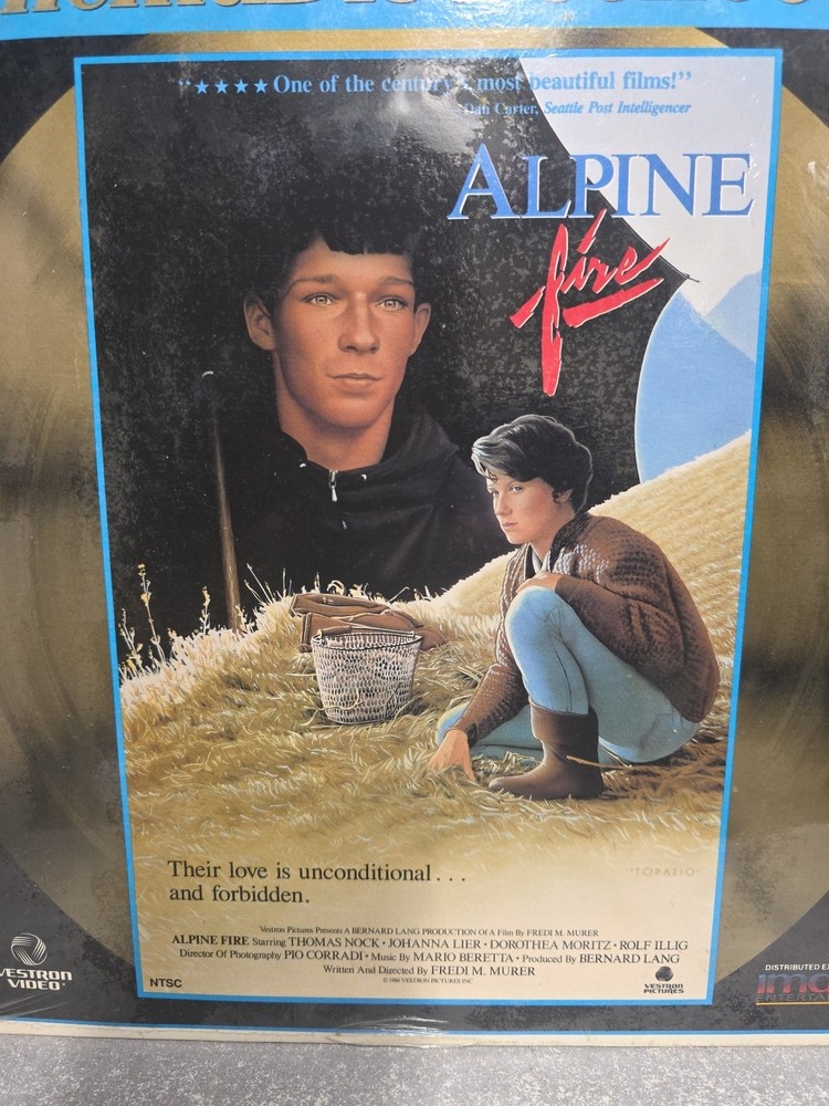 Alpine Fire (Laserdisc) NEW SEALED, Free Shipping