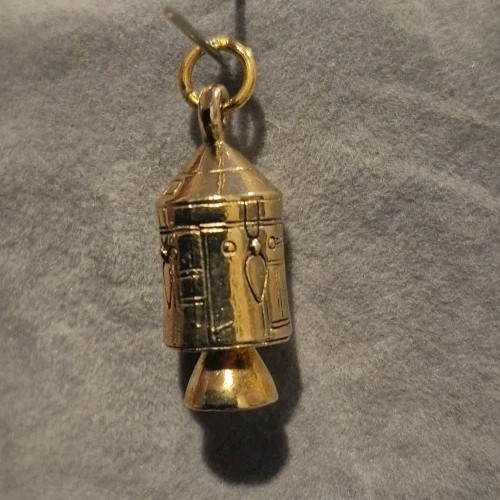 Apollo Command and Service Module (CSM), 3D Charm -Gold Plated