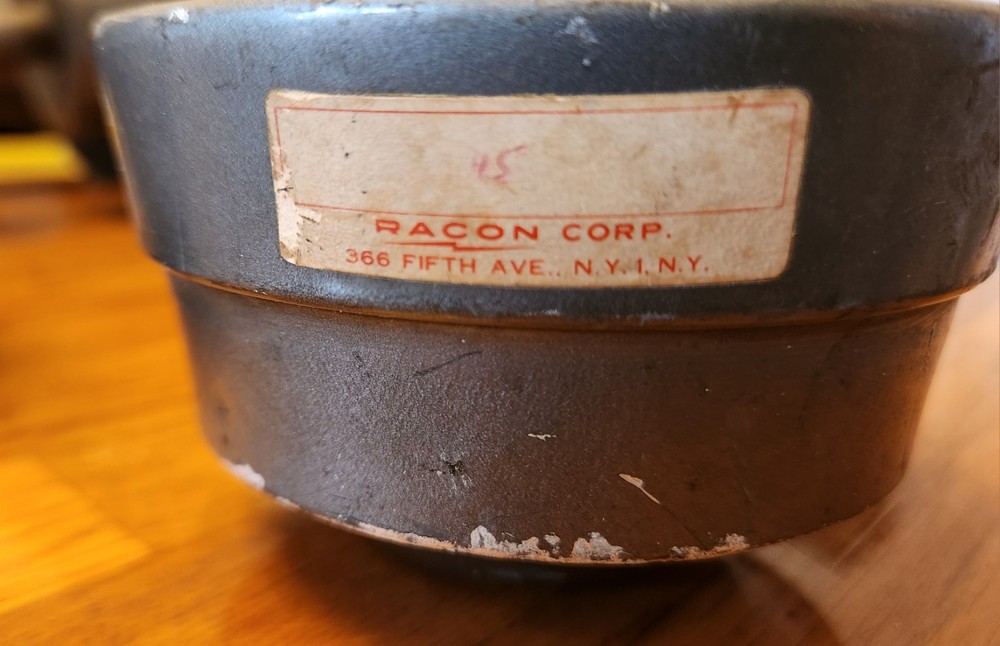 Pair, Racon Bidirectional Horns With Racon Drivers. Working
