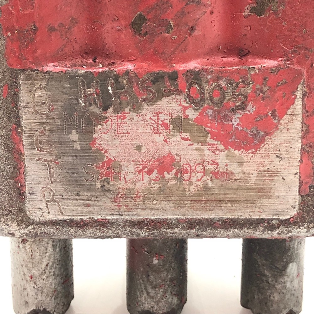 Airmax AM-T3C Triple Carbide Piston Scaler Head, Missing Snap Handle w Trigger