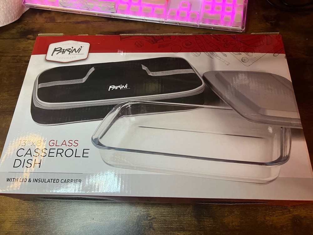 Parini Glass Casserole Dish 13”x8”