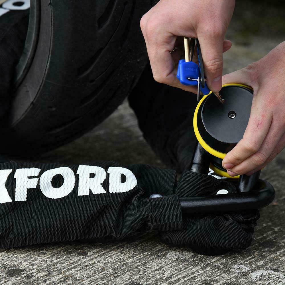 Oxford Beast Motorcycle Security Chain 2.0m x 22mm Sold Secure