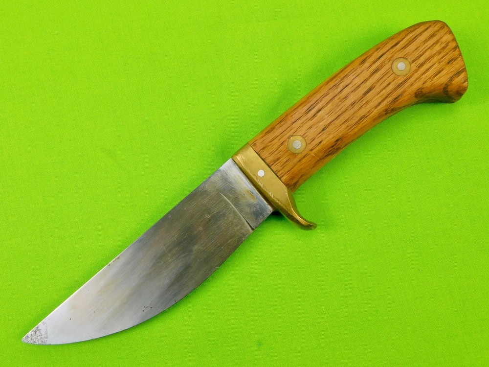 Vintage Old Custom Made Handmade Hunting Fighting Knife B