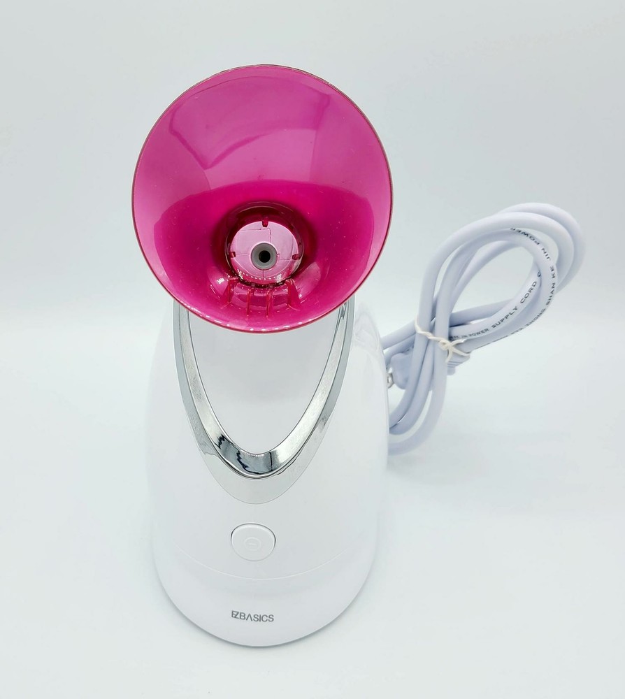 EZBASICS Pink Ionic Facial Steamer Parts Only - Used Condition