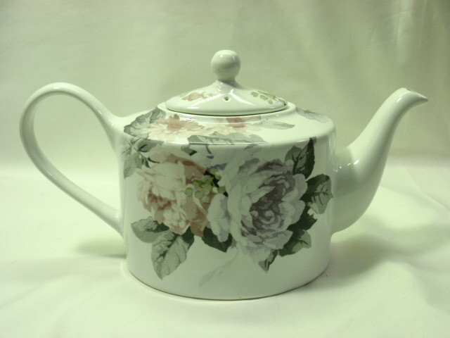 222 Fifth Patio Rose Teapot