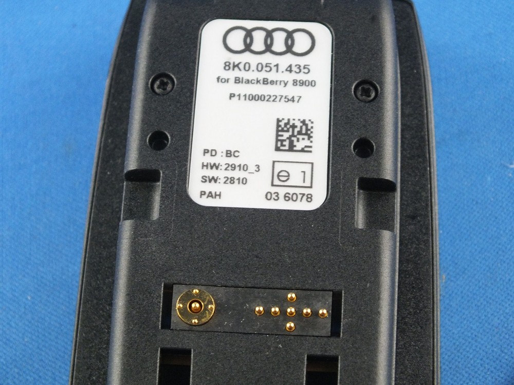 BLACKBERRY 8900 AUDI BLUETOOTH PHONE ADAPTER NEW Bluetooth 8K0051435 Case