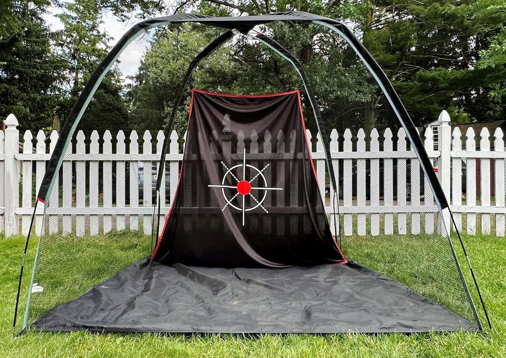 Golf Net, 8x6 Portable, Training at Back Yard, Indoor, Outdoor