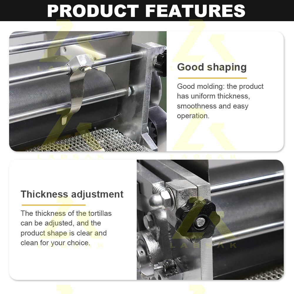 Commercial Mexican Corn Tortilla Making Machine Automatic Tacos Maker Chapatti