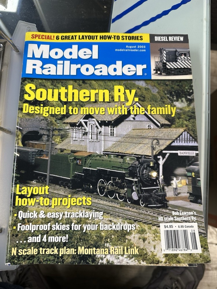 Model Railroader 2004 collection of 24 magazines