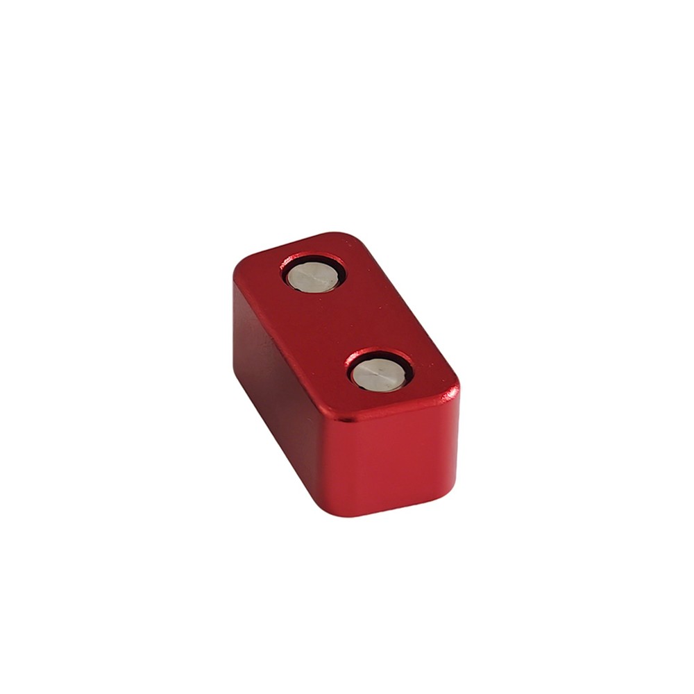 OBD2 Port Lock Anti-Theft Device Red Chrome Security Tool