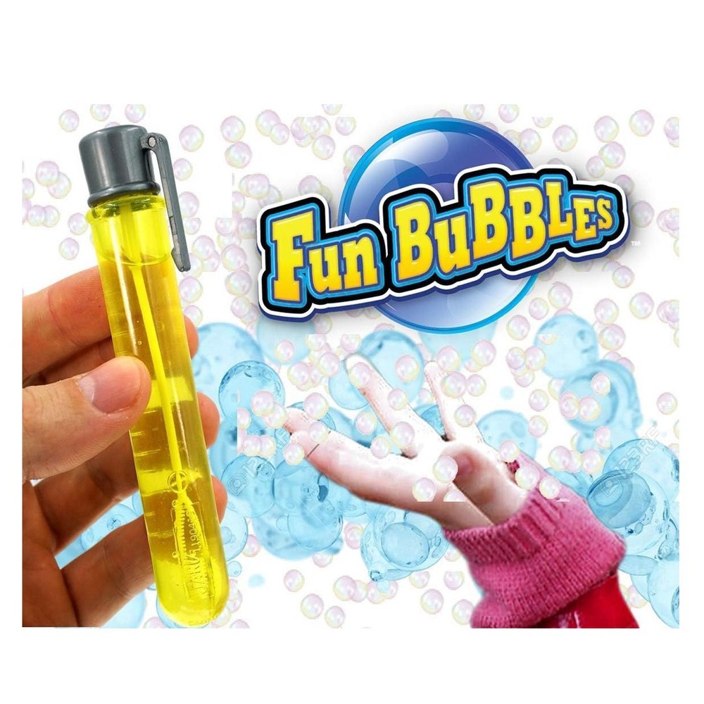 JA-RU Grab a Bubble-Touchable Mini Bubbles Wand Toy (2 Pack Assorted Colors). Ou