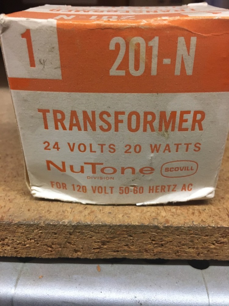 Nutone 201N vintage transformer
