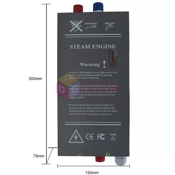 Multi-function KL-801 Steam Room Controller +Fan+ 3KW Generator+Speaker