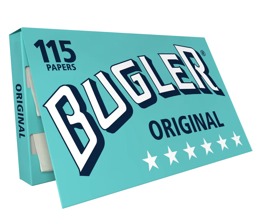 Bugler Cigarette Rolling Papers Original Single Wide 70mm (575 Leaves) 5 Packs