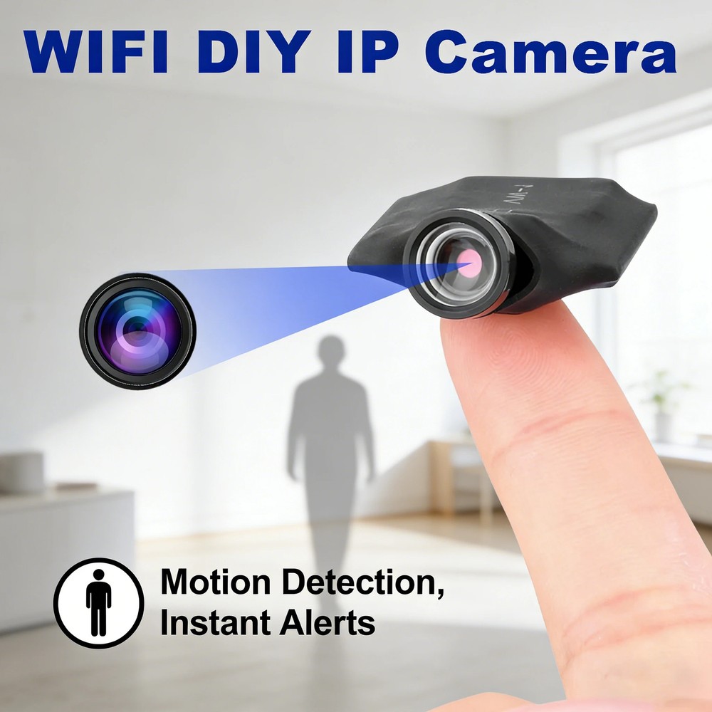 1080P HD Mini WiFi Camera Module Video Recorder Motion Detection Security