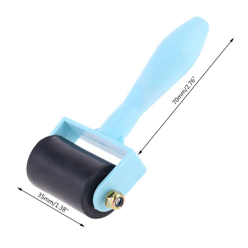 2Pcs Nonslip Tape Construction Tool Rubber roller for Printmaking