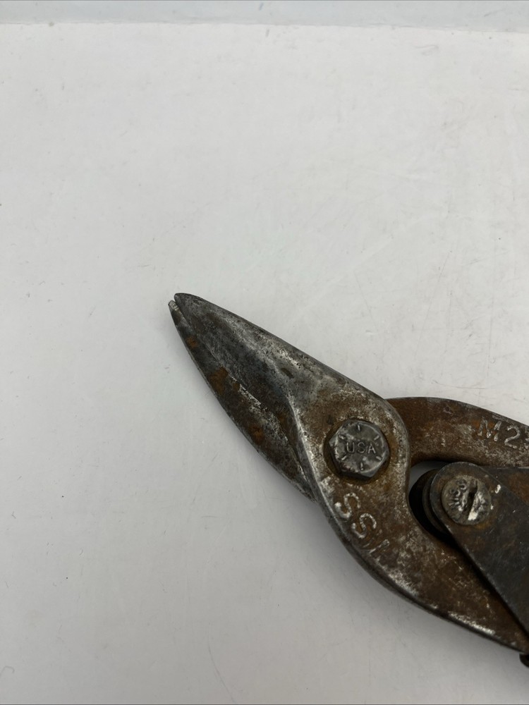 Wiss Pipe And Duct Cutter Tin Snips M2 Green Handle
