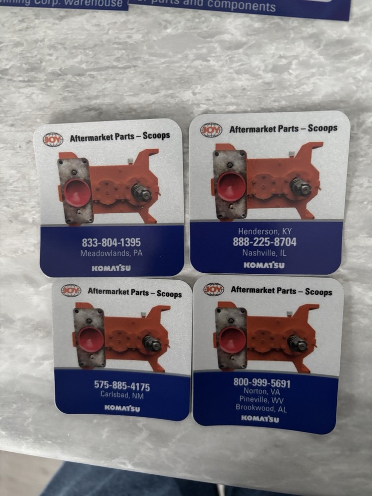 Joy Mining Stickers Nice 4 Pc Set