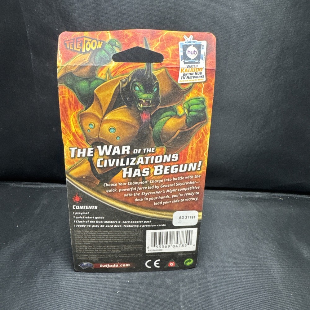 Kaijudo Skycrusher’s Might Sealed Competitive Deck (T7)(6)