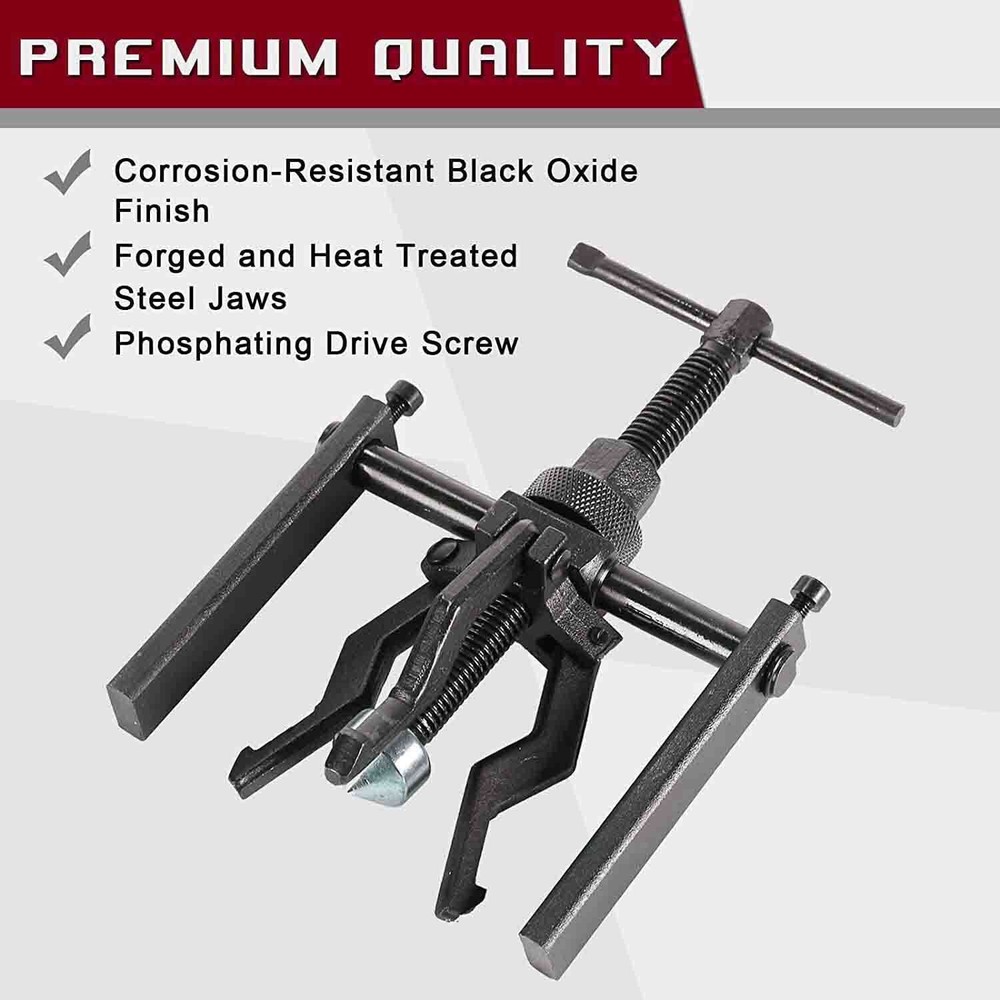3-Jaw Inner Bearing Puller Tools For Automotive Bicycle Motorcycle Wheel Machine