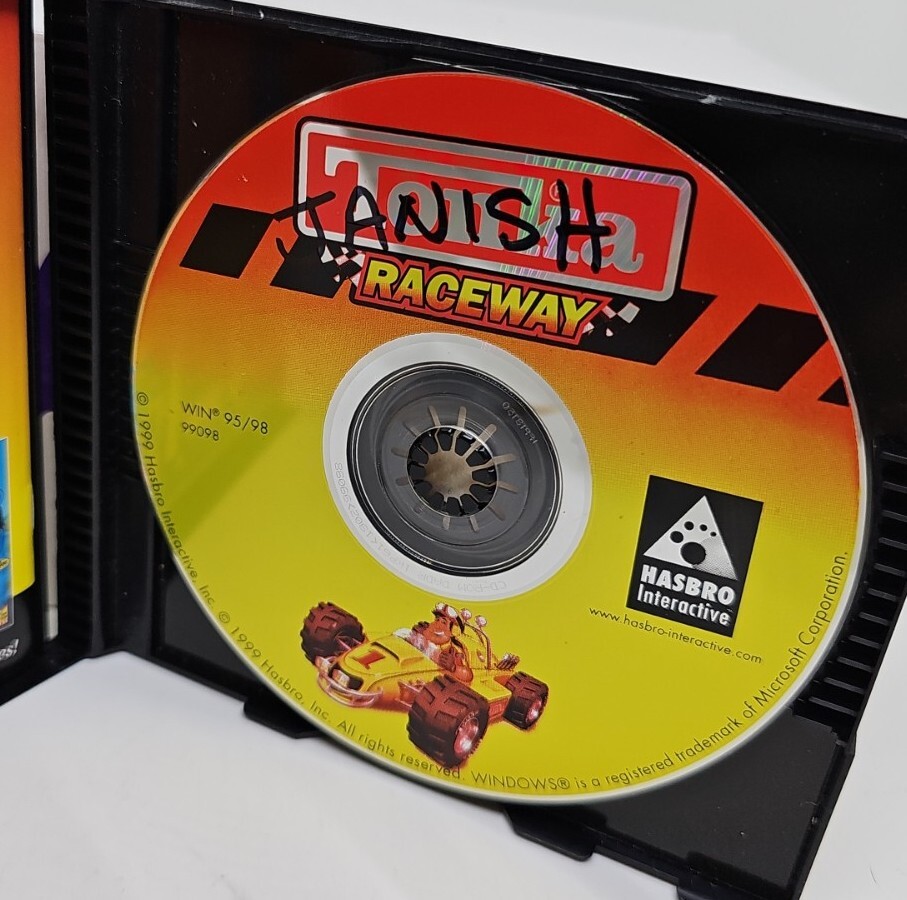 Tonka Raceway CD-ROM PC Computer Windows 95/98 Game Hasbro Interactive 1999