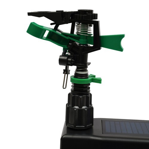 Adjustable Solar Garden Animal Repeller Water Sprinkler Sensor Motion Activated!
