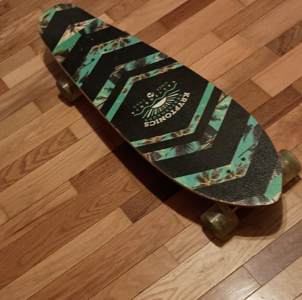 Kryptonics Complete Longboard California Tropical Design Skateboard