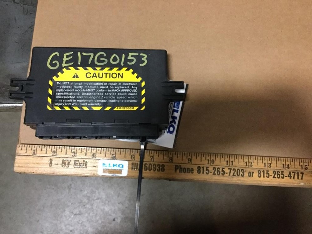 Replaces 2007 MACK E7 ETEC 300 TO 399 HP ENGINE CONTROL MODULE (ECM) ,  IL