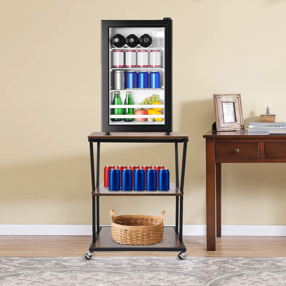 Printer Stand with Adjustable Design 3-Tier Printer Stand for Home/Office