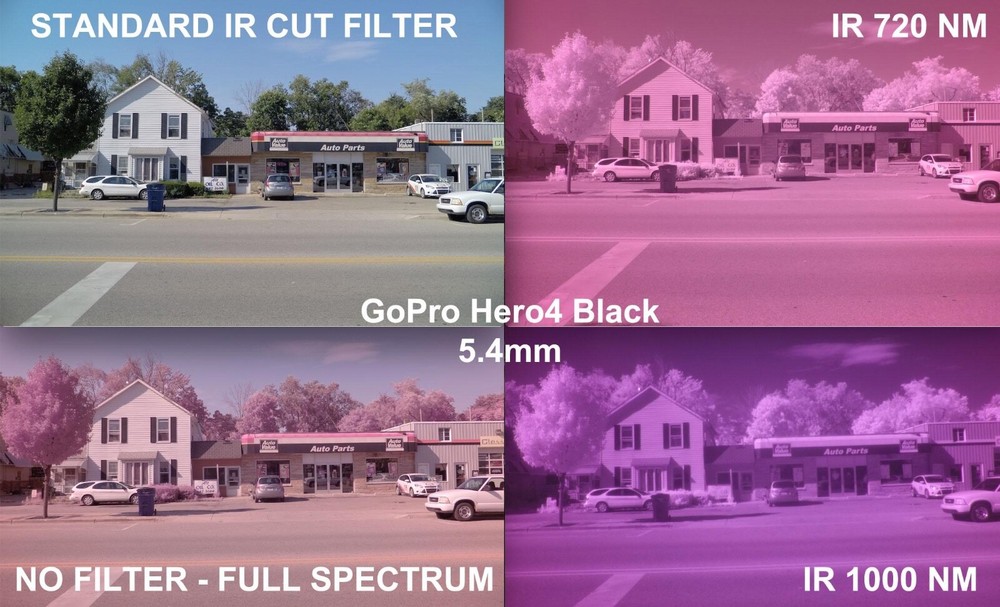 Fire Fighter 1080P HD IR Sensitive Camera+Day Filter & BlackJack Helmet Mount