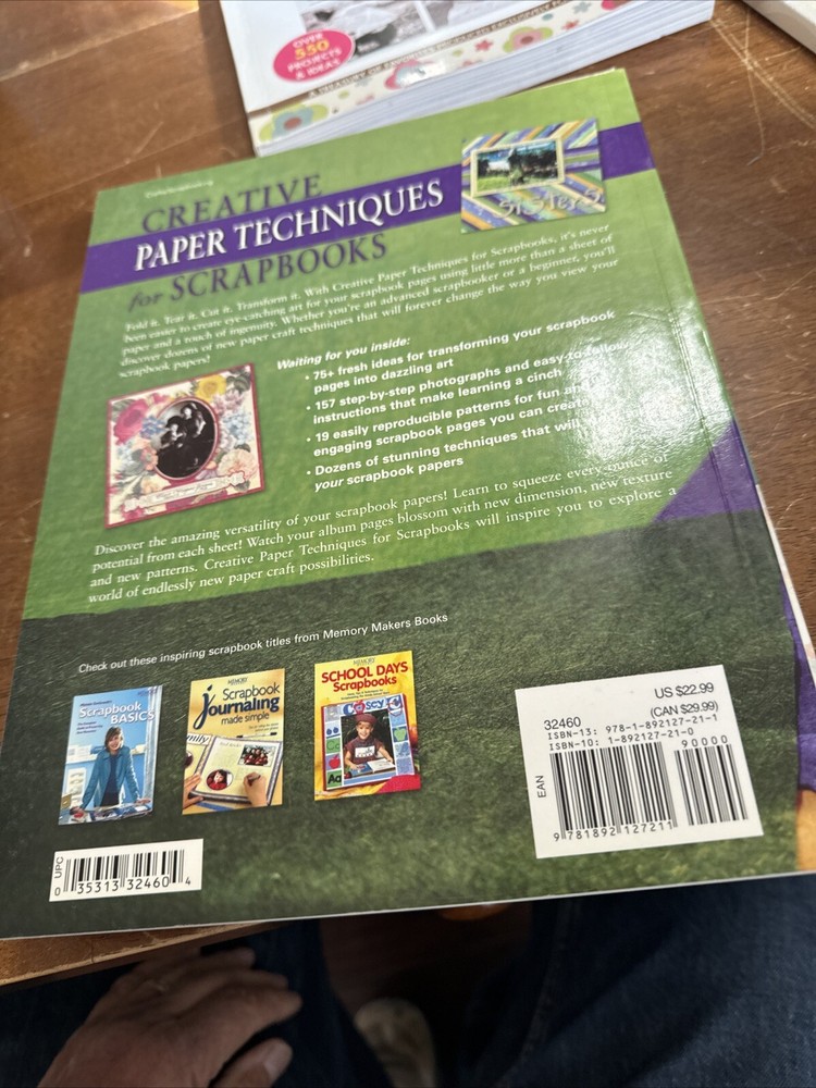 Memory Makers Scrapbooking Technics Set Of Four Books