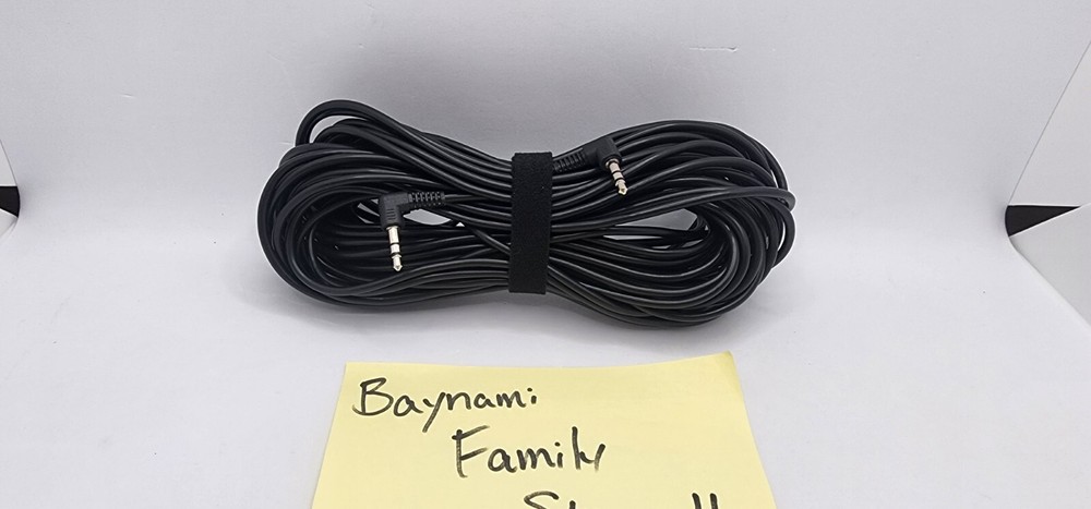HTC Vive VR Headset Base Station ANGLED Sync Cable Connection Line 50ft 3.5mm