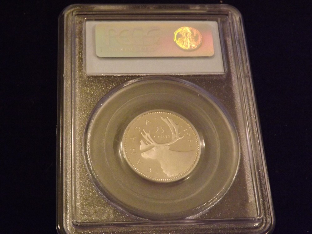 1984 25C Canada PCGS PR 69