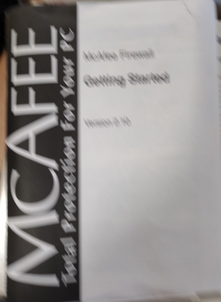 McAfee Firewall for 95/98/NT/2000, 2000