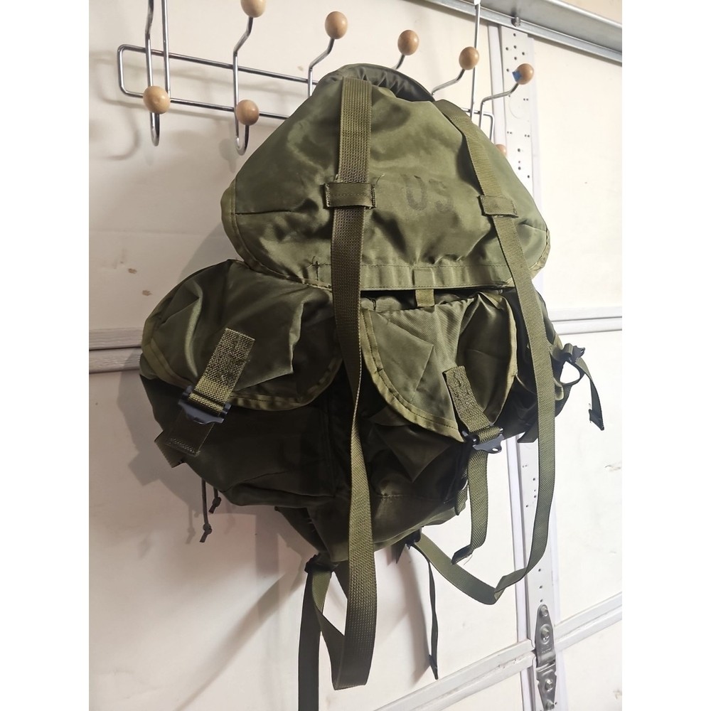 USGI Large ALICE Field Pack No Frame Complete Combat Backpack Rucksack Green