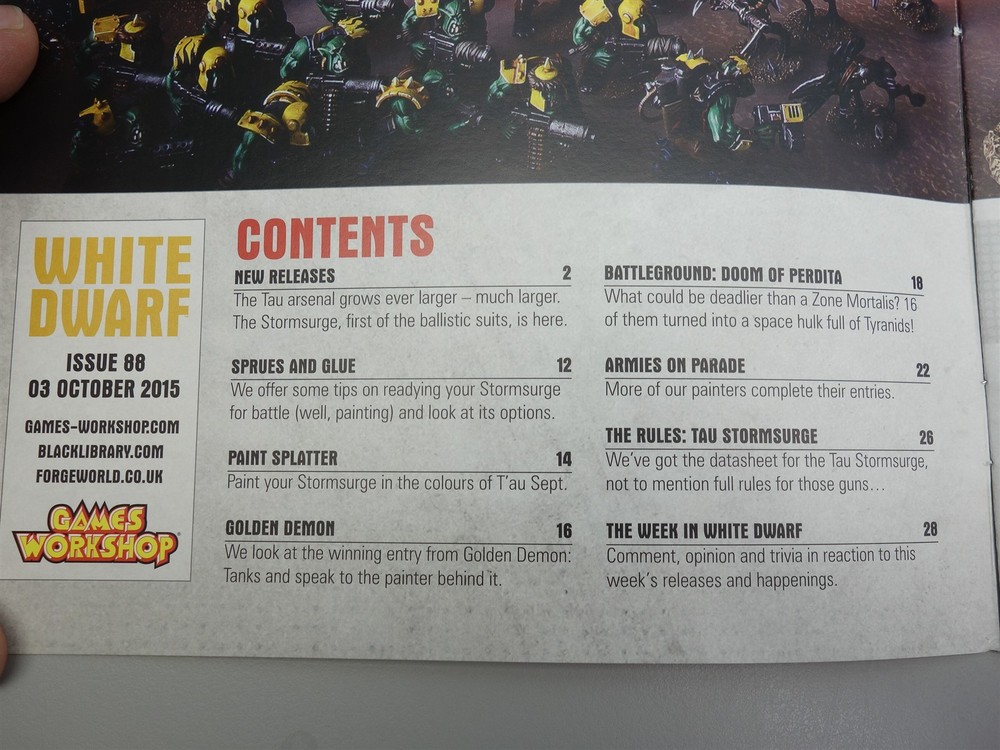 White Dwarf: Issue 88 - 03 October 2015 (Games Workshop)