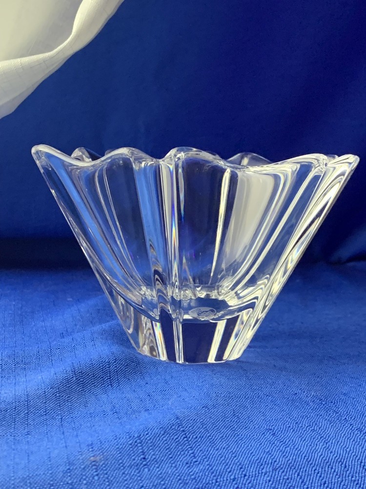 Orrefors Crystal Bowl Lars Hellsten Signed Great Hartford Open Golf Trophy