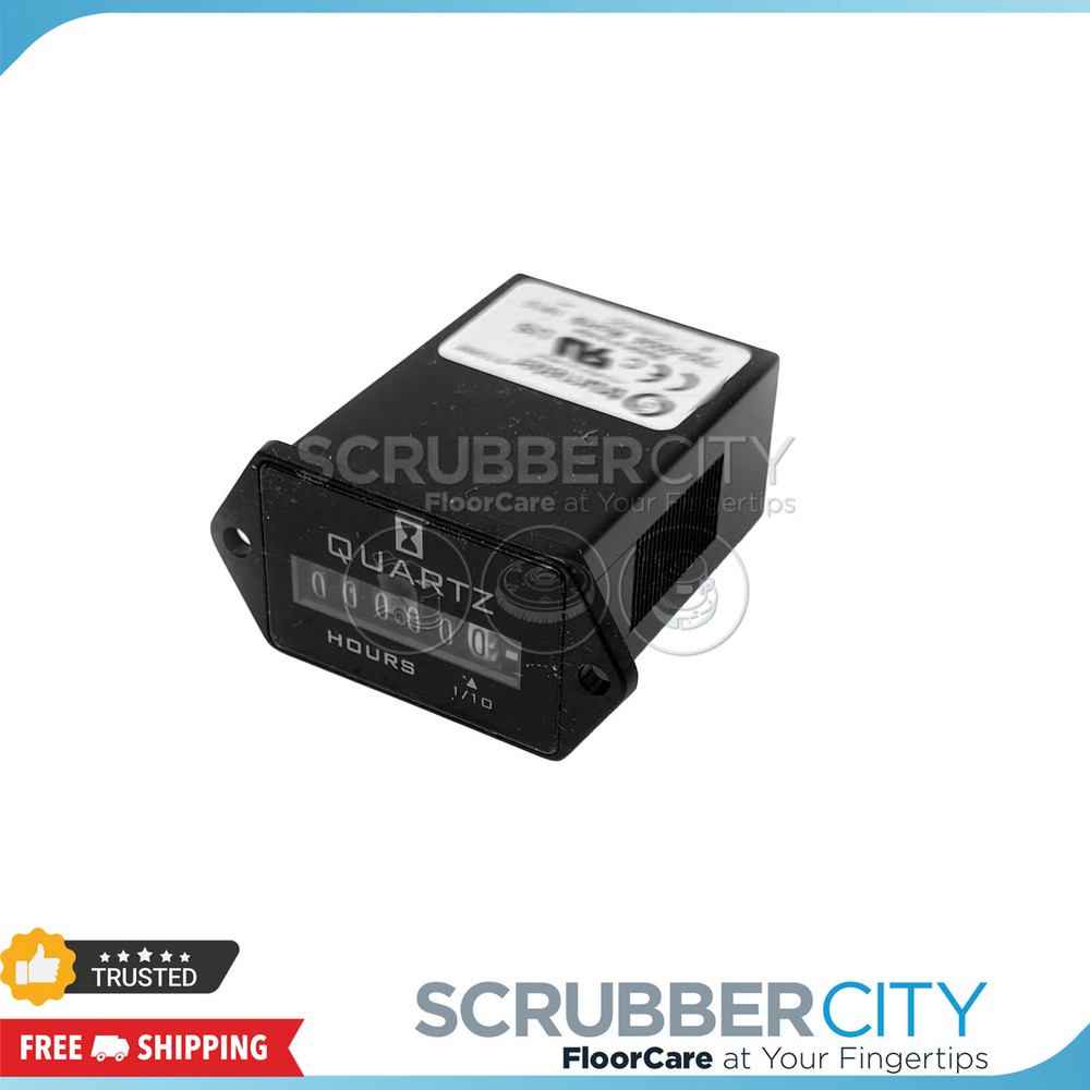 Hour Meter fits Clarke Floor Machine Encore Focus Fusion Vision Propane Buffer