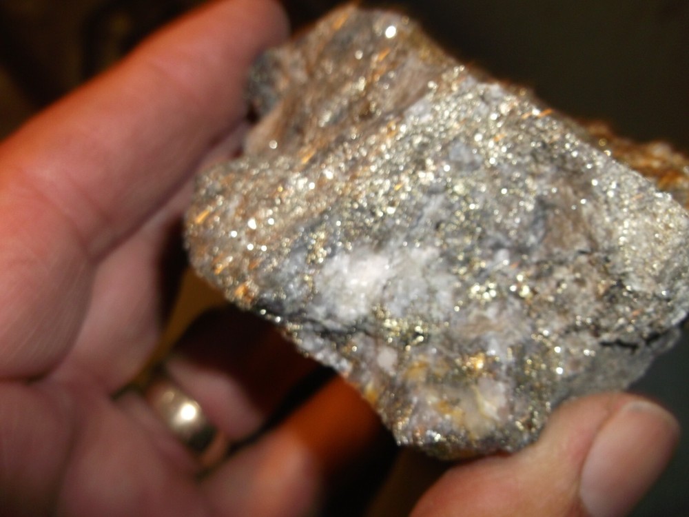 Gold, silver, copper,425 grams samples ,ore high grade .