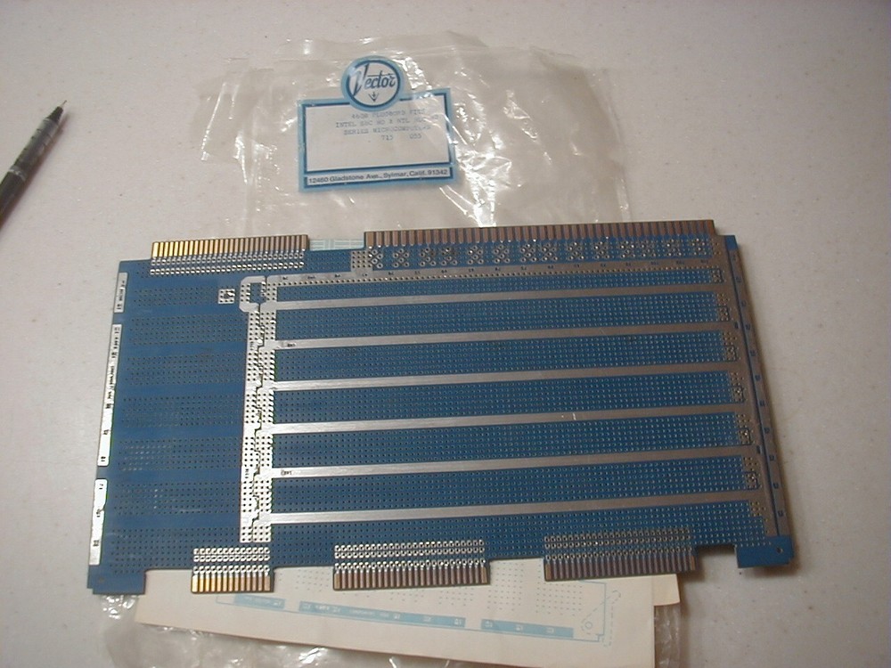Vector 4608 Protoboard for 8080 uP