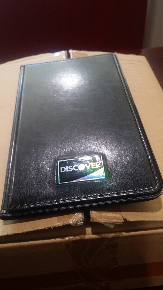 500 Discover Double Panel Restaurant Bill Check for $400