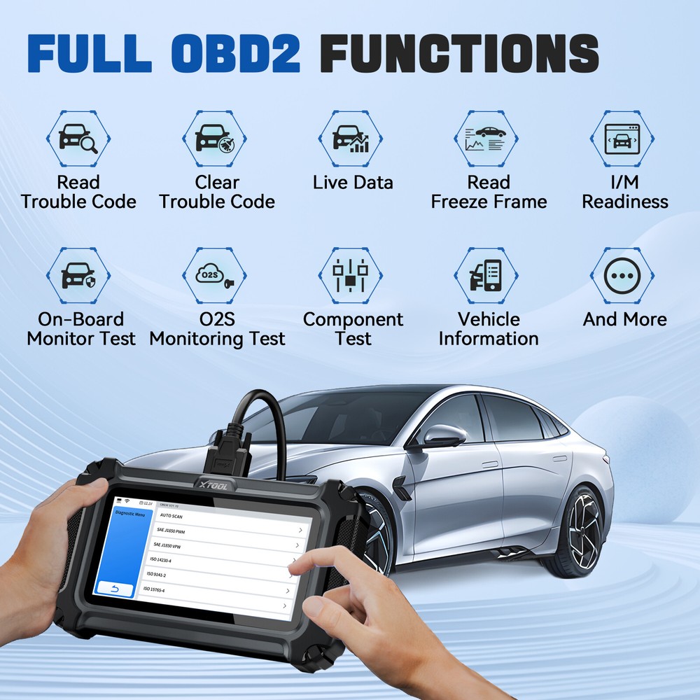 XTOOL IP500 For Toyota OBD2 Diagnostic Scanner Bidirectional Full Services Tool