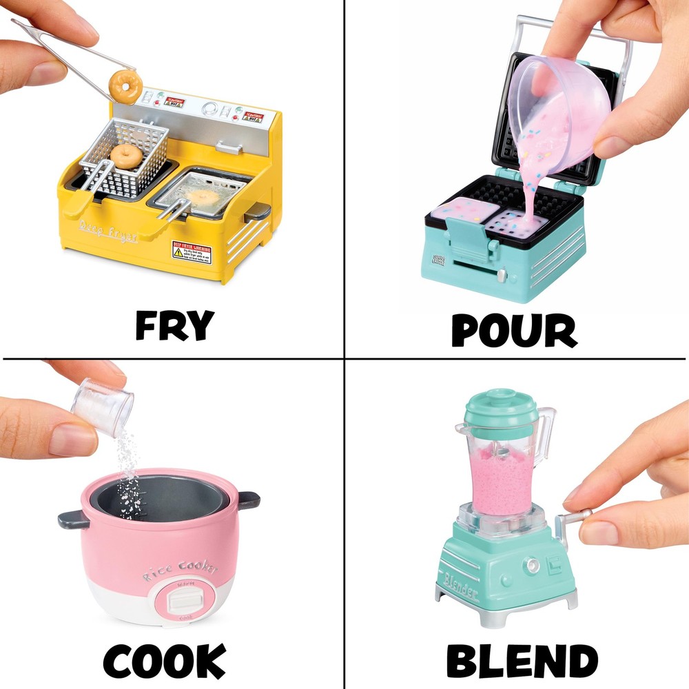 MGA's Miniverse Make It Mini from Scratch Appliances 4.5 inches, Multicolor