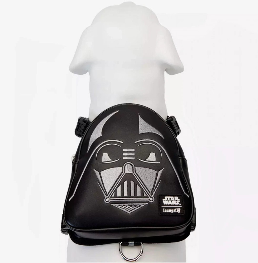 Darth Vader Star Wars Loungefly Cosplay Backpack Dog Harness - Medium